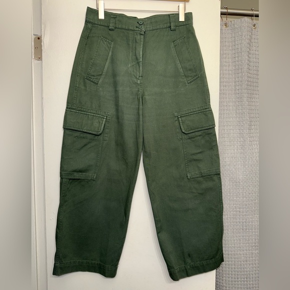 MaxMara Denim - MaxMara Weekend Green Cargos